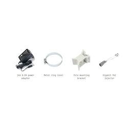 محتویات جعبه رادیو وایرلس میکروتیک مدل RBSXTG-5HPacD-SA-SXT SA5 ac